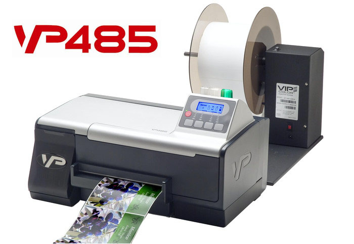 美国VIPColor推VP485彩色标签打印机